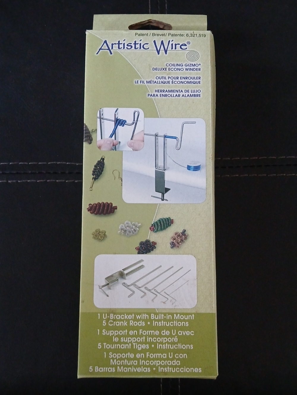 Coiling Gizmo Deluxe Wire Winder - Olive Green
